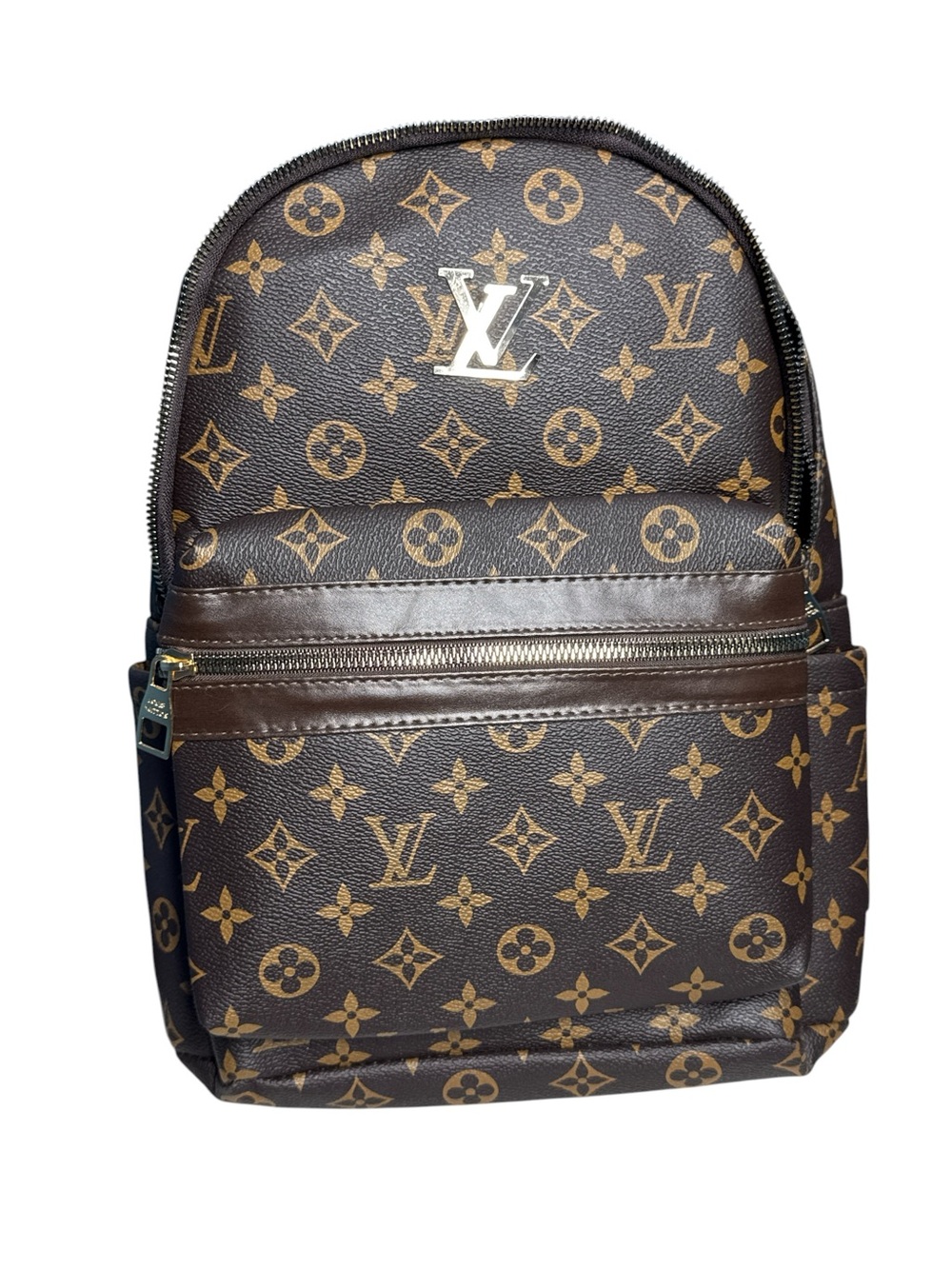 Louis Vuitton Monogram
Backpack with Front Pocket and Branded Straps